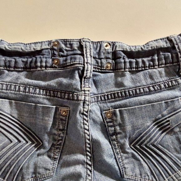 T Five Denim Jeans Low Rise Flared Leg Size 5 - Picture 4 of 6